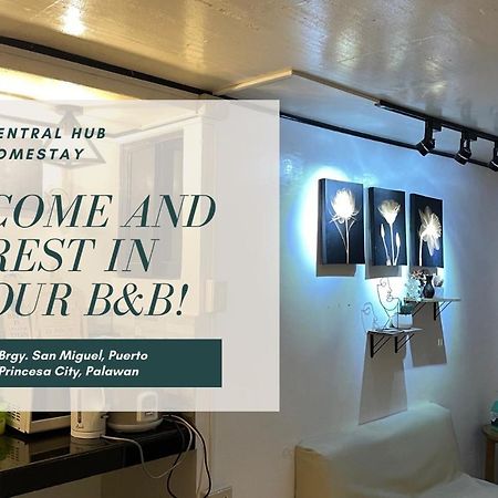 Central Hub Homestay Puerto Princesa ภายนอก รูปภาพ